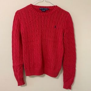 Ralph Lauren Cable Knit Sweater XS